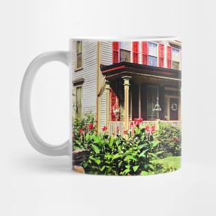 Belvidere NJ - Victorian House and Garden Mug